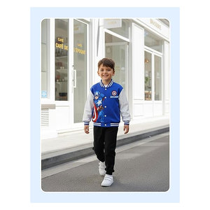 เสื้อแจ็คเก็ตบอมเบอร์ผู้ชาย ลายการ์ตูน Toy Story Cars เสื้อคาร์ดิแกนแบบ Varsity เสื้อโค้ทน้ำหนักเบา เสื้อสเวตเชิ้ตติดกระดุมแบบ Snap เสื้อผ้าลำลองแนวสตรีท - Product Image 3