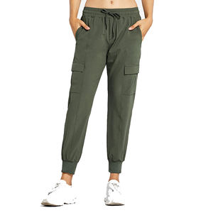 Pantalones de Mujer hasta el Tobillo en Color Liso, Muy Solicitados, Etiquetas Privadas Aceptables, Estilo Cargo - Product Image 5