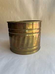 Yellow Metal Plant <b>Pot</b> Square Shape Powder Coated Durable Modern Design for Garden Flower Green Plant Use - Product Image 4