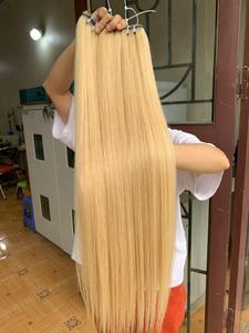 CDYHAIRVN Cabello Humano Virgen Vietnamita No Remy de un Solo Donante, Doble Trama a Máquina, Liso Extremo, Acabado Cristalino, Color y Longitud Personalizables - Product Image 3