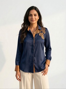Camiseta más vendida para mujer, cómoda y transpirable, informal, de algodón, para uso diario. Compre directamente del proveedor a bajo precio. - Product Image 3