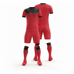 Tenue de football complète pour l'entraînement et la compétition, sublimée |   Tailles pour hommes, femmes et jeunes |   Vêtements de sport légers et à séchage rapide - Product Image 2