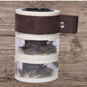 Quemador de Bukhoor acrílico de madera recién llegado, quemador de incienso, quemador portátil árabe Bakhoor Oud Bukhoor, Mubkhar Medkhan dukhoon - Product Image 6