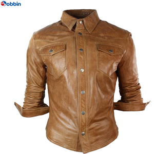 Camiseta de Hombre de Piel de Oveja, Cuello Alto, Manga Larga, Corte Regular, Estilo Hip Hop, Diseño Sólido, Antiencogimiento, BOBBIN INDUSTRIES - Product Image 1