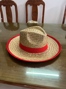 Mexican Manufacturers Customized Logo Bamboo <b>Straw</b> <b>Hat</b> for <b>Women</b> Summer Beach Sun Protection Party Wedding Outdoor Sports Use - Product Image 4