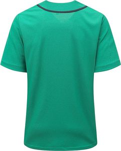 Maillot de baseball personnalisé pour homme avec logo/couleurs sur mesure, vêtements de sport cousus, anti-plis, respirant et confortable - Product Image 4