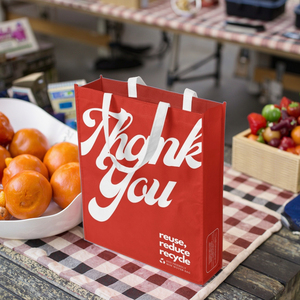 Sacs de courses écologiques personnalisés GARMAPRO en non-tissé avec poignée longue et bandoulière pour usage promotionnel - Sac de remerciement en gros - Product Image 5