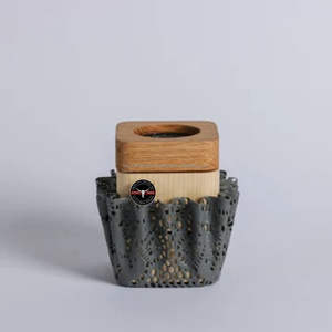 Elegant Dantelle Rectangle Shape Religious Safe Mobkhar Acacia Resin Wood Incense Burner for <b>Oud</b> Dhoop and <b>Bakhoor</b> - Product Image 2