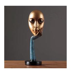 Hermosa Escultura Metálica Moderna, Diseño Especial, Estatua de Colección de Arte, Estatua de Aluminio Metálico - Product Image 3