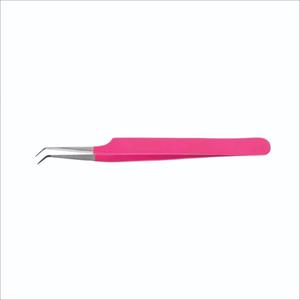 Pinzas de Precisión para Pestañas de Acero Inoxidable de Alta Calidad con Punta Suave y Mango Rosa de Morje Surgical - Product Image 3
