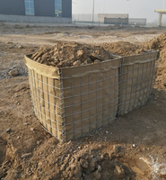 Mur de barrière défensive pliable pour la protection temporaire et les applications de construction