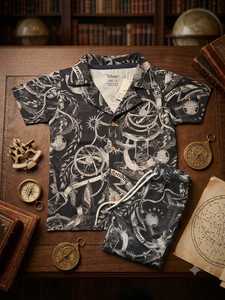 ชุดนอนเด็กผู้หญิงสีชมพู ผ้าฝ้าย แขนสั้น สองชิ้น ผลิตที่เวสต์เบงกอล - Product Image 4