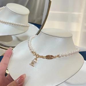 Collar de Perlas de Agua Dulce Grandes de 12-13 mm, Versátil, de Lujo, con Cadena de Alta Calidad - Product Image 2