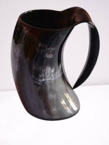 แก้วเบียร์ดีไซน์วินเทจทำด้วยมือสำหรับงานเลี้ยงที่บ้าน HAC-035งานฝีมือ - Product Image 2