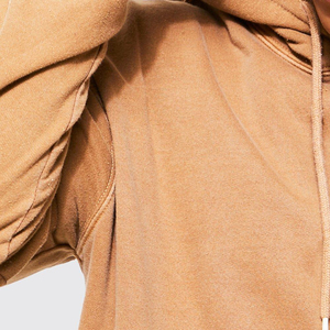 Sudadera con Capucha para Hombre, Corte Regular, 100% Algodón, Cuello Alto con Cierre de Cremallera, Bordado GO! Logotipo en el bolsillo frontal, estilo casual de invierno - Product Image 5