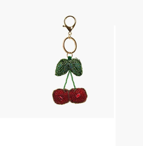 Porte-clés tendance avec broderie détaillée en perles de rocaille, motif brodé élégant en perles de rocaille, porte-clés mignon par MULTI CRAFT - Product Image 2