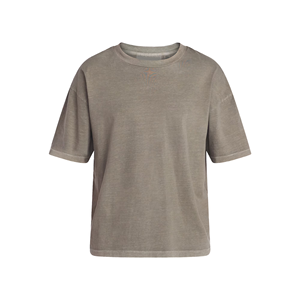 T-shirts pour hommes de qualité supérieure, surdimensionnés, de couleur unie, design personnalisé, col rond élégant, confortables, fabriqués au Bangladesh - Product Image 1