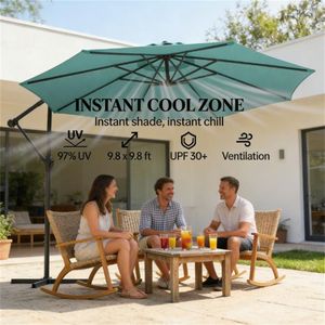 Ombrellone da Giardino Blu Cielo per Terrazza e Protezione Solare - Product Image 2