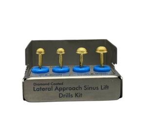 Dental Implant Diamond Golden Lateral Approach <b>Reamer</b> Bur Bone Shape Sinus Lift Instrument Set Stainless Steel By Grip Surgical - Product Image 6