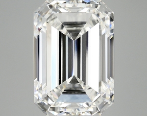 Diamant de laboratoire taille émeraude 10,00 ct, pierre lâche certifiée IGI, clarté VVS, excellente taille, pour pendentifs et bagues de mariage solitaires - Product Image 1