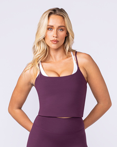 Débardeurs de sport sans coutures pour femmes, respirants, pour l'entraînement, le yoga, la course et le quotidien, avec dos nageur - Product Image 6