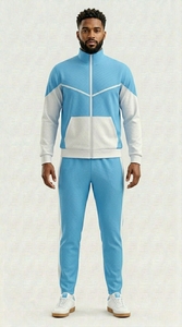 Ensemble de survêtement d'hiver à capuche pour le sport, le fitness, la gym, le jogging, la course et l'entraînement – Tenue décontractée et athlétique - Product Image 6