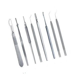ชุดเครื่องมือผ่าตัดสแตนเลสสำหรับการผ่าตัดทั่วไป พร้อมกล่องเก็บ ได้รับการรับรองมาตรฐาน CE ระดับ I - Product Image 6