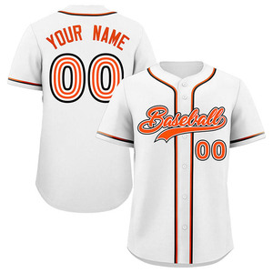 Prix de gros, nouveau design, maillots de baseball à séchage rapide, logo personnalisé, haute qualité, adultes, 100% polyester, nom d'équipe personnalisé, unisexe - Product Image 3