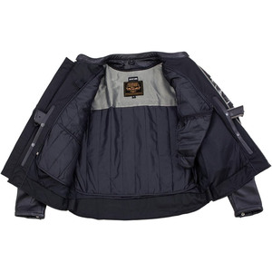SAMROZ SPORTS Leather Men's <b>Racer</b> Style Collarless Premium Leather Motorcycle Biker Riders <b>Jackets</b> - Product Image 5