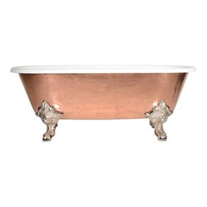Bañera de Cobre con Acabado Antiguo para Diseño de Baño Moderno y Tradicional con Durabilidad Prolongada - Product Image 1