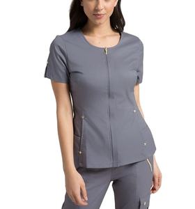 Women's Summer Medical Uniform Set Unisex Jersey Hospital <b>Scrubs</b> Top and Pants <b>Nursing</b> <b>Scrub</b> Uniform - Product Image 1