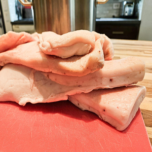 Vente en gros de graisse de porc entière congelée de qualité supérieure, sans peau ou avec peau, IQF, emballée sous vide, grade A, durée de conservation de 24 mois - Product Image 6