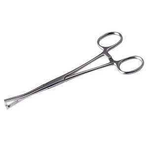 Pinza manual de acero inoxidable para perforaciones, herramienta profesional desechable, pinzas triangulares abiertas, herramienta para joyería corporal - Product Image 5