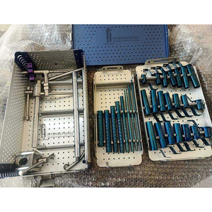 Sistema de Retractores Tubulares para Cirugía de Columna Vertebral Mínimamente Invasiva, Manual, de Acero Inoxidable, Ligero, Reutilizable, Juego Completo, Ortopédico - Product Image 1