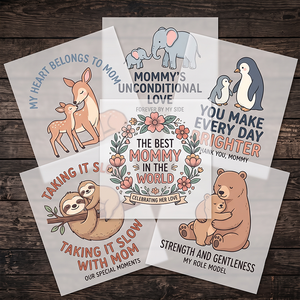 สติกเกอร์รีดร้อนลายการ์ตูน PET เป็นมิตรกับสิ่งแวดล้อม สำหรับตกแต่งเสื้อผ้าและงานฝีมือ - Product Image 1