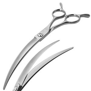 Serrated Blade 7'' 7.5 Inch Pet Cutting Scissors Teddy <b>Dog</b> Beauty Grooming Shears Pet Cleaning Grooming Products - Product Image 3