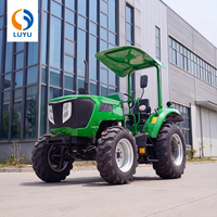 LUYU 60PS 80PS Traktor 4x4 Diesel Landwirtschaftliche Traktoren CE 4-Rad Landwirtschafts- und Gartentraktor