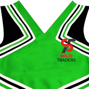 Tenue de cheerleading Solid Trader Advanced Performance Gear, couleurs vibrantes, mouvements fluides, confort maximal, coupe moderne. - Product Image 5