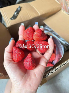 Chips de fraises lyophilisées croustillantes, collation fruitée saine pour barres protéinées, ingrédient pour mélange de fruits secs, vente en gros, OEM, marque privée, produits alimentaires - Product Image 4