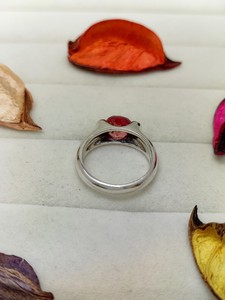 Bague Arc-en-ciel en Quartz de Feu, Bijou en Cristal Coloré, Cadeau Tendance pour Femmes et Filles, Bague de Fiançailles Élégante en Pierre Précieuse - Product Image 3