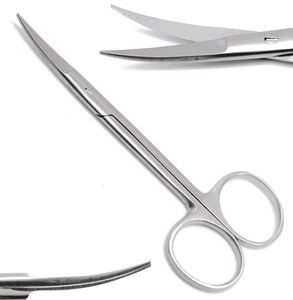 Tijera quirúrgica de acero inoxidable Iris quirúrgica Dental hecha a medida profesional Tijera de Iris recta de buena calidad para la venta - Product Image 2