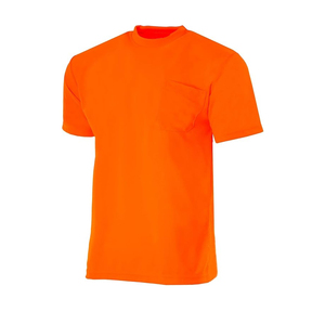 Camisetas de Seguridad para Hombre, Manga Corta, Transpirables, Ropa de Trabajo, Logotipo Personalizable, Hechas de Poliéster - Product Image 5