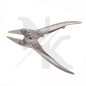 Herramientas para Joyería, Alicates de Acero Inoxidable de Punta Plana y Acción Paralela, 160 mm, Herramientas de Alta Calidad para Fabricación de Joyería DIY - Product Image 4
