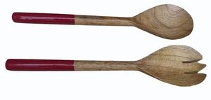 Cuchara de Cocina de Madera de Acacia Natural, Utensilios de Cocina Resistentes al Calor |   Cuchara de Madera Ecológica y Sostenible |   OEM Personalizado - Product Image 3