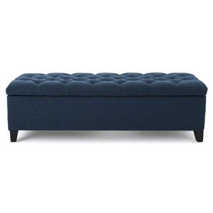 Glouster Storage Ottoman V2 Elegante Sgabello con Spazio di Archiviazione Nascosto - Product Image 1