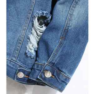 แจ็คเก็ตยีนส์ลำลองปักลายแฟชั่นทันสมัยระบายอากาศได้ดีคุณภาพสูงสำหรับผู้ชาย - Product Image 5