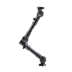 Support d'ordinateur portable robuste en aluminium pour rail de siège de voiture, 4 kg, télescopique, double fixation rapide, réglable - Product Image 3