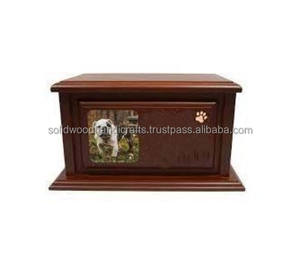 Boîte d'urne en bois pour cendres d'animaux domestiques Urnes de crémation en bois pour cendres de chat et de chien Urnes de souvenir à bas prix - Product Image 4