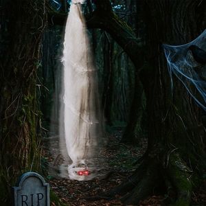 Decorazione Animata di Halloween da 90 cm: Cadavere Sospeso con Urlato Spaventoso per Casa Stregata (Uso Interno) - Product Image 3