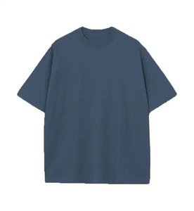 Nouveau T-shirt Homme en Jersey 100% Coton Coupe Classique Manches Courtes Qualité Supérieure Logo Personnalisé Vente en Gros 2026 - Product Image 2